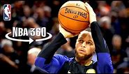 NBA 360 | Stephen Curry Splashes from the Logo | 2018 NBA Finals