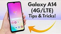 Samsung Galaxy A14 (4G/LTE) - Tips, Tricks, and Hidden Features!
