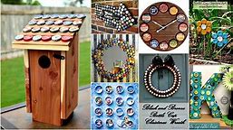 40 DIY Bottle Cap Craft Ideas with Instruction