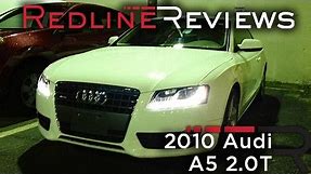 2010 Audi A5 2.0T Review, Walkaround, Start Up, Test Drive