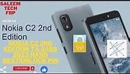 Nokia C2 2nd Edition Password Lock Screen Unlock Pattern, Frp Bypass |TA-1468 Hard Rest FRP/ Bypass