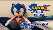 Sonic X UFO Volume 1 Plush (Unboxing and Review)