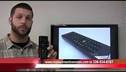 VIZIO VUR10 Bluetooth TV Remote Control with QWERTY keyboard PN: 0980-0306-0005