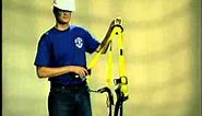 How to put on a fall protection harness by Hy-Safe Technology