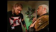 Triple H cries for Eric Bishoff to give his Title back: Raw, December 13, 2004