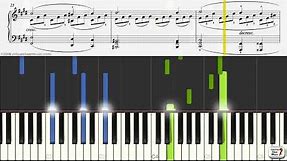 Learn Moonlight Sonata Sheet Music by Beethoven, 1st movement - Keyboard Practice Video