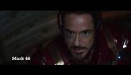 Iron Man - All Suit Names and Transformation - EVOLUTION (2008-2017)