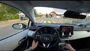 2020 Toyota COROLLA HATCHBACK Hybrid Drive Test POV