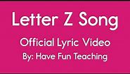 Letter Z Song