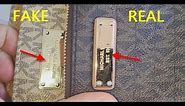Michael Kors purse real vs fake. How to spot original Michal Kors wallet and bag