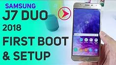 Samsung Galaxy J7 DUO 2018 First Boot & Setup
