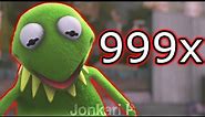 Why did Kermit fall from the roof ? 999x speed / animation meme