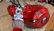 Honda GX160 mini bike engine restoration and upgrades