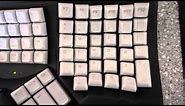 Maltron L90 fully ergonimic keyboard layout