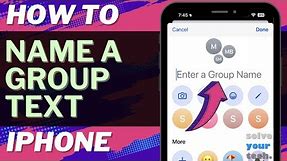 iOS 17: How to Name a Group Text on iPhone