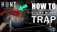 How To Use Sticky Bomb Trap (Extraction / Exit Trap) in Hunt Showdown Guide