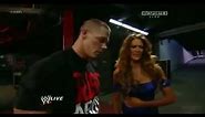 John Cena Kisses Eve Torres