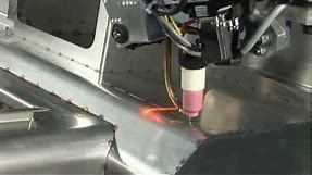 Motoman TIG welding robot with MotoSense vision system