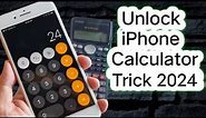 How To Unlock Your iPhone By Calculator 100% 2024 | Unlock iPhone Calculator Magic Trick | iOS 15.2