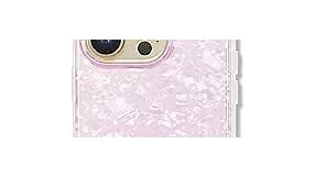 Sonix Case for iPhone 14 Pro Max | 10ft Drop Tested | Marble Phone Case for Women | Pink Pearl Tort