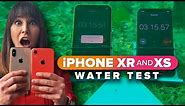 iPhone XR and XS extreme water test