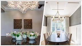 75 Gray Wallpaper Dining Room Design Ideas You'll Love 🪴