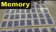 How To Play Memory Card Game-Full Tutorial