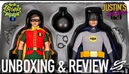 Batman & Robin Classic 1966 TV Series 1/6 Scale Figure Saturn Toys Unboxing & Review