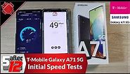 T-Mobile Samsung Galaxy A71 5G | Real World Speed tests - 4G LTE - 5G - WiFi