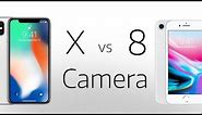 iPhone 8 vs iPhone X - Camera