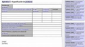 Especificación de producto [ISO 9001 plantillas]