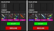 What Do People Offer For Glitch2 Knife? (MM2)