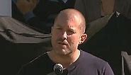 Apple chief designer Jonathan Ive talks about his love-hate relationship with Steve Jobs (memorial service video)