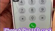 iPhone 6 Plus LCD cracked repair ✅😍😍🥰#iphone