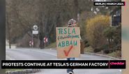 Tesla's German Gigafactory Halts Amid Protests