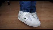 Unboxing the Fresh Lacoste Court Cage WHITE GREEN - A Detailed Look & On Feet Experience!