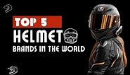 Best helmet brands in the world | Top 5 helmet brands 2023