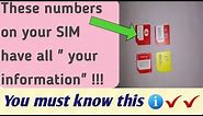 What is SIM Number ? SIM card details |[ English]