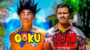Goku vs Juan Punch Man | David Lopez