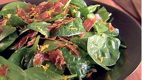 Spinach Salad with Orange Vinaigrette