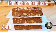HOW TO MAKE THE BEST KETO PROTEIN BARS | 3 OPTIONS | SUPER EASY | CHEWY, CRISPY & DELICIOUS