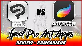 Clip Studio Paint on Ipad Pro vs Procreate - Reviewed for Illustrators