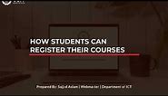 How Students Can Register Their Courses In MY KFUEIT | KFUEIT Official