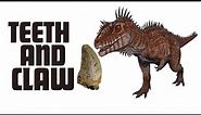 Teeth And Claw Of Carcharodontosaurus te6 Dinosaurs! 🦖 | Zemmou Fossils