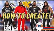 WWE 2K23 : How To Create Roman Reigns Attires | TheMan Games