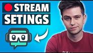 BEST STREAMLABS OBS STREAM SETTINGS 2021 [COMPLETE]