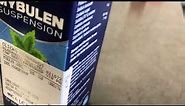 Mybulen Syrup Blackcurrant Flavour Unboxing