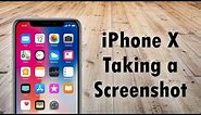 iPhone X How to Take a Screenshot
