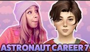 SIMS 4 CAREER LEGACY CHALLENGE | EP. 15 [ASTRONAUT] 🚀 WINTERFEST & CC SHOPPING