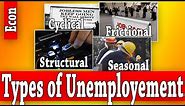 Types of Unemployment: Macroeconomics!